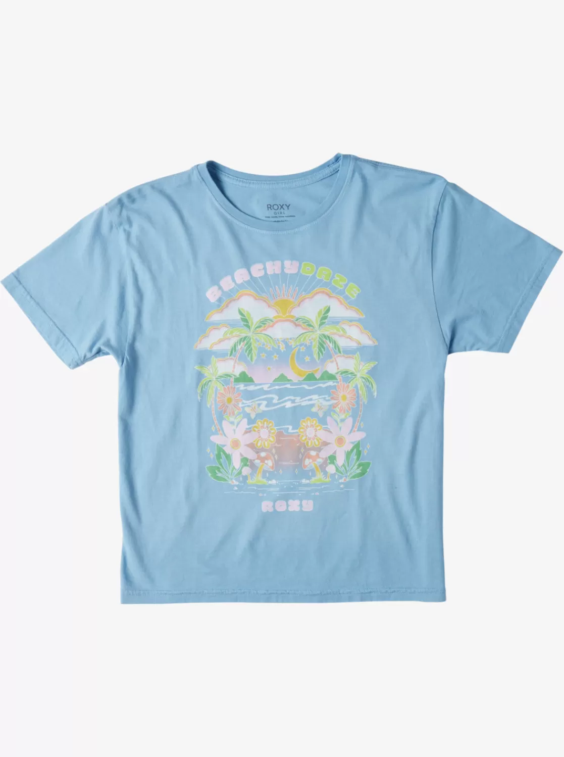 Girls 4-16 Beachy Daze Oversized Boyfriend T-Shirt-ROXY Discount
