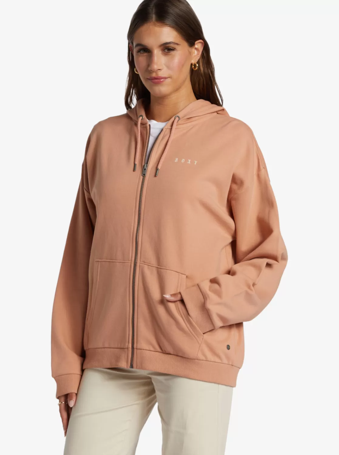 Oversized Evening Hike Hoodie-ROXY Fashion