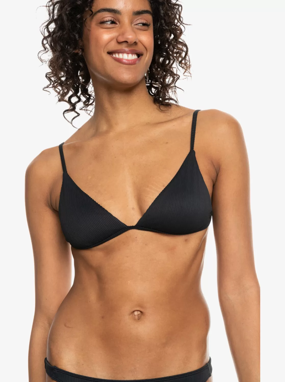 Rib Love The Quiver Bikini Top-ROXY Hot