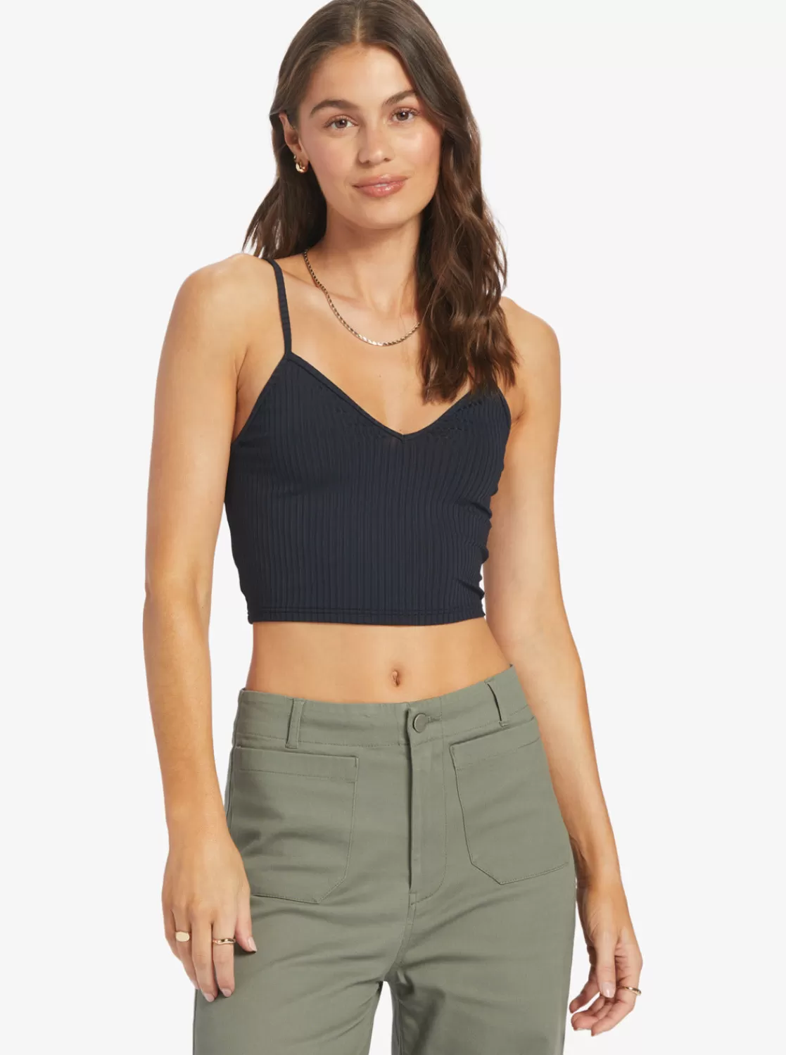 Brami Solid Cami Top-ROXY Store