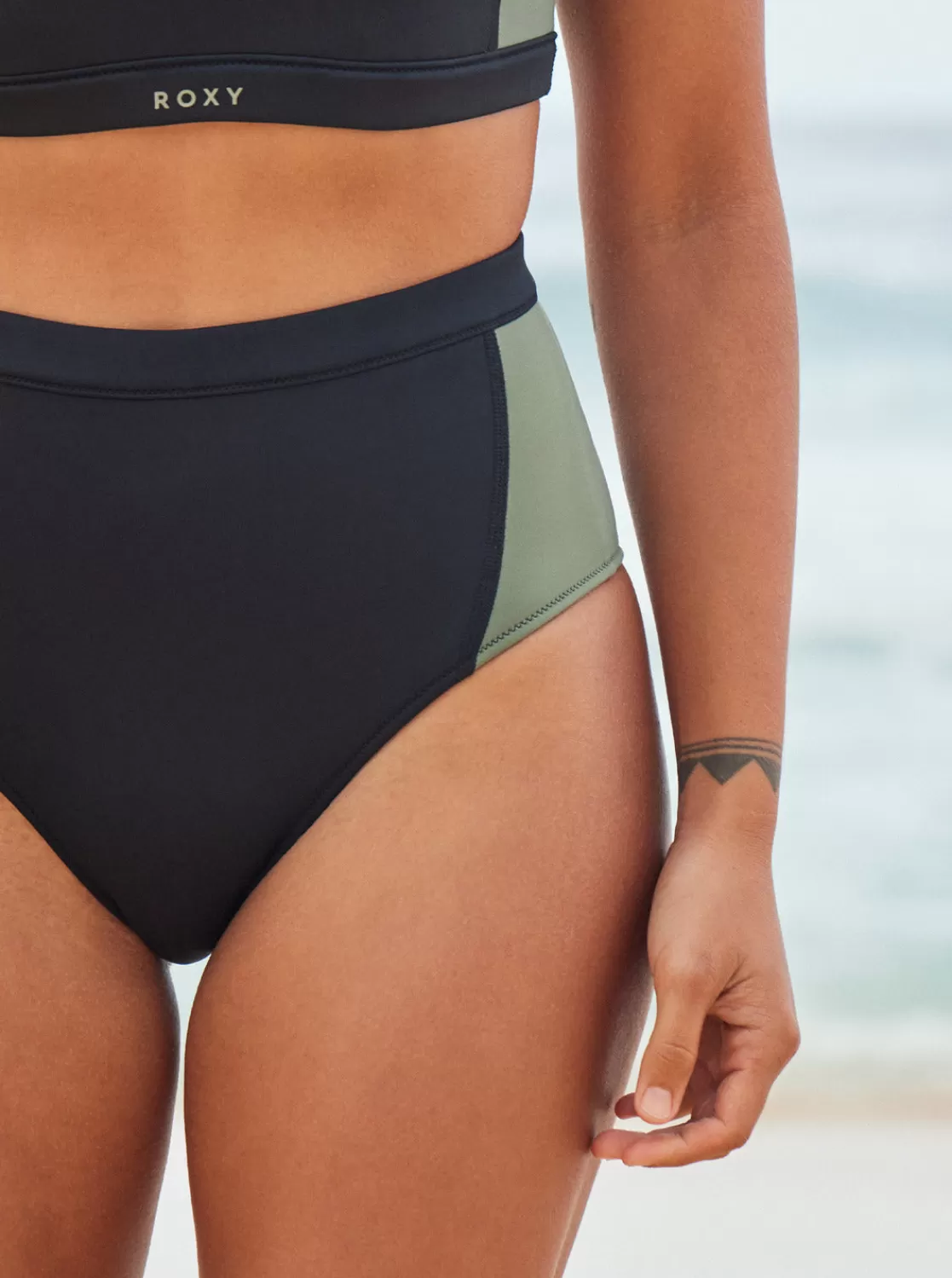 Pro Wave High Waist Bikini Bottoms-ROXY Cheap