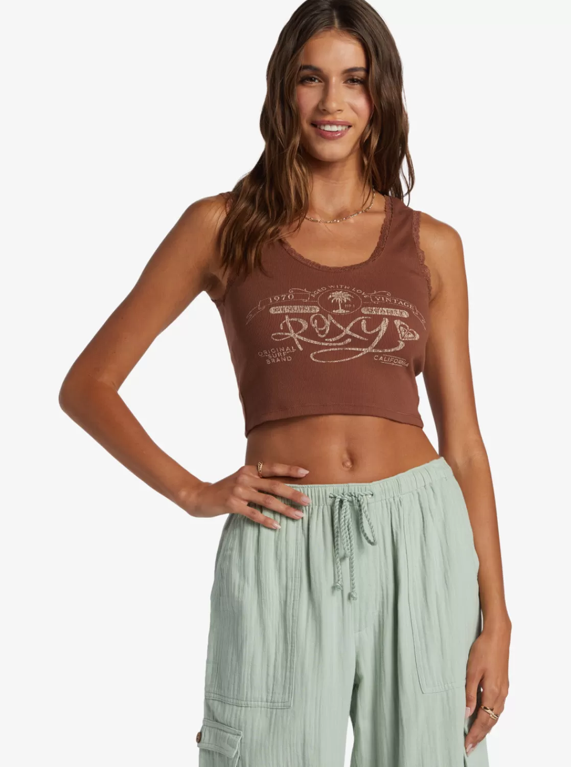 Vintage Lace Tank-ROXY Shop